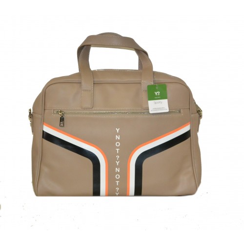 Borsa Y NOT sporty cartella professionale taupe