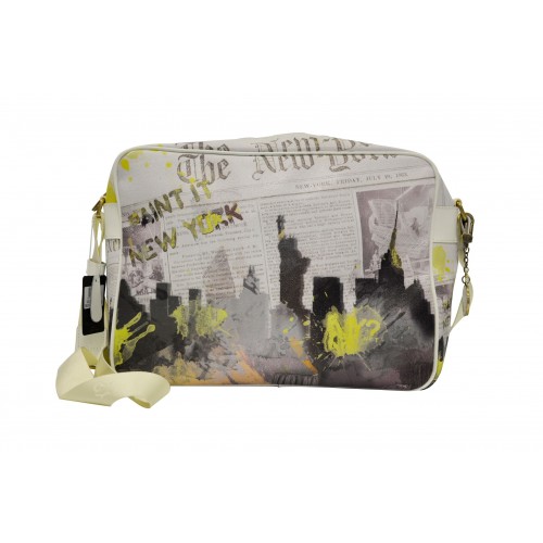 Borsa donna Y NOT Modello reporter New York yellow C 327 