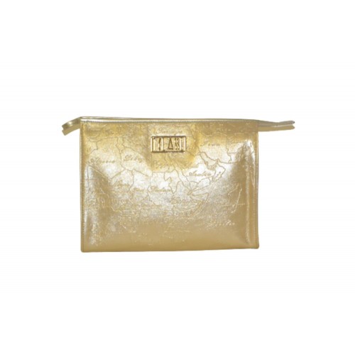 Beauty case Alviero Martini prima classe con zip oro