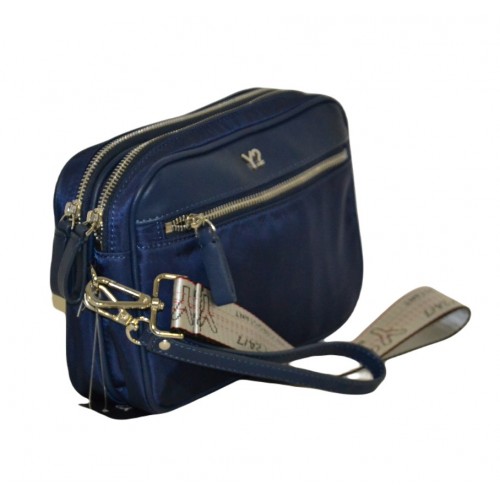 Beauty case uomo Y Not  Wax Biz blu doppia zip