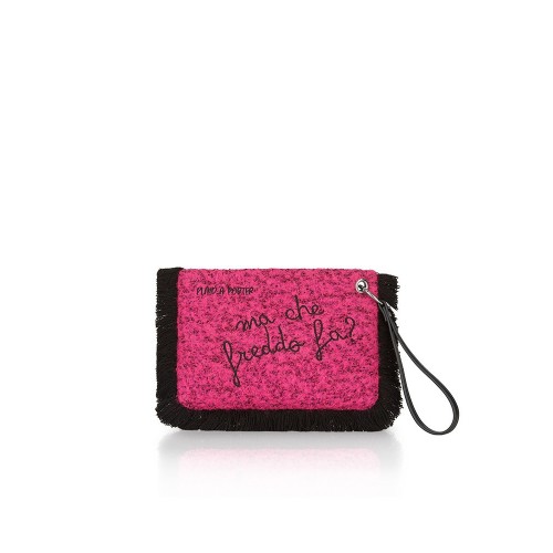 Pochette Le Pandorine  Paloma Pochette FREDDO Felt Fuxia