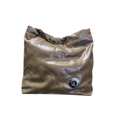 Le Pandorine borsa Sofia shopper grande taupe