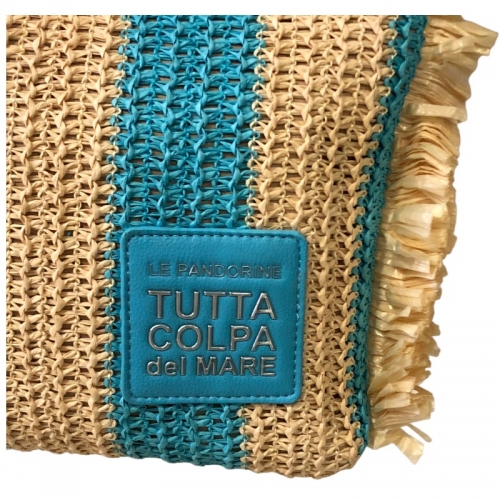 Pochette Le Pandorine FLORES MARE TURCHESE nuova collezione