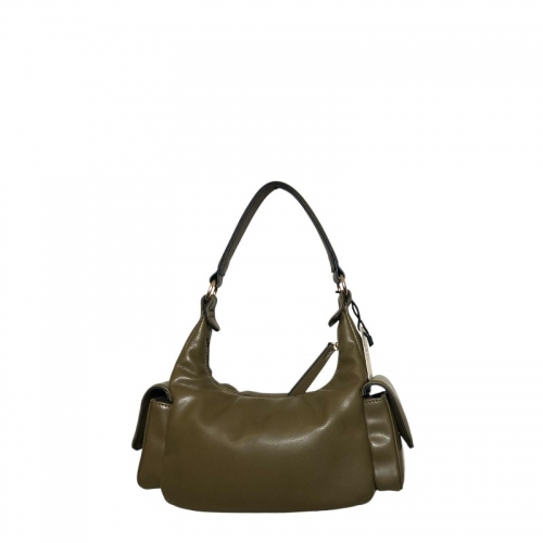 Borsa Le Pandorine  PATTY SHOULDER ARMY GREEN autunno-inverno 2024-2025