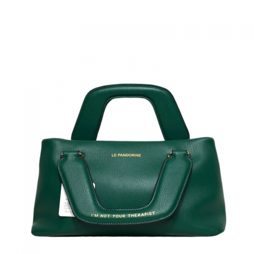 BORSA Le Pandorine ANDREA DARK GREEN nuova collezione autunno-inverno 2024/2025