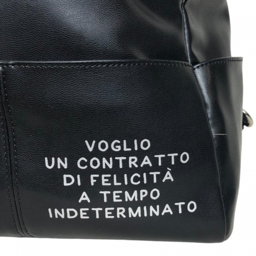 Nuova collezione Zaino Le Pandorine VICKY BLACK autunno-inverno 2024-2025