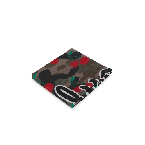 Pashmina Le Pandorine RIBELLI Cherry Camouflage nuova collezione