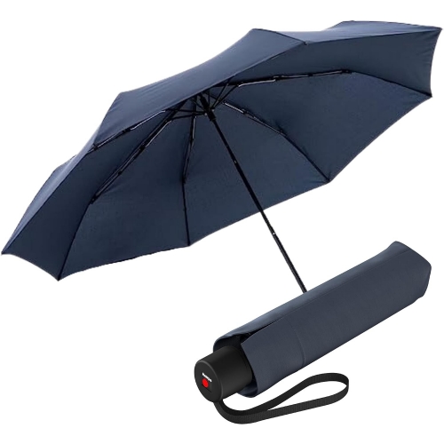 Ombrello Knirps manuale antivento navy blu